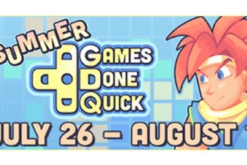 Summer Games Done Quick is Live 7/26-8/1